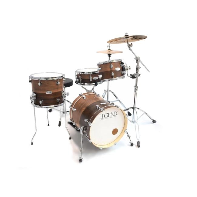 Legend Travel twin 4 piece birch drum kit