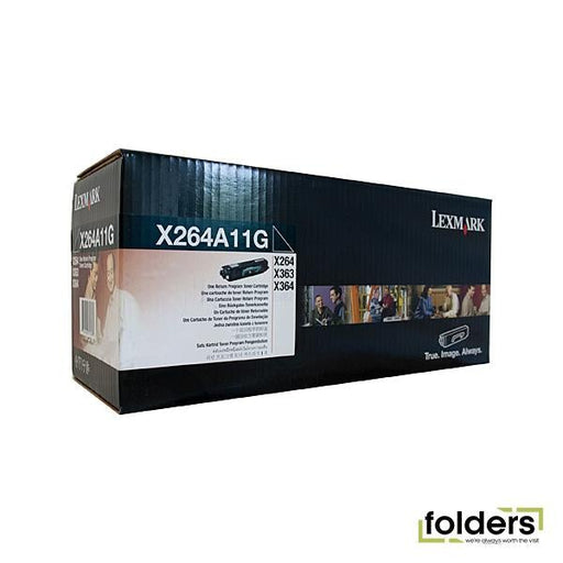 Lemark X264A11G Prebate Toner - Folders