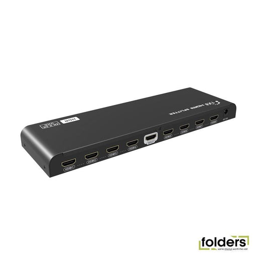 LENKENG HDMI Splitter with HDR and EDID. 4KX2K 60Hz 8 ports. - Folders
