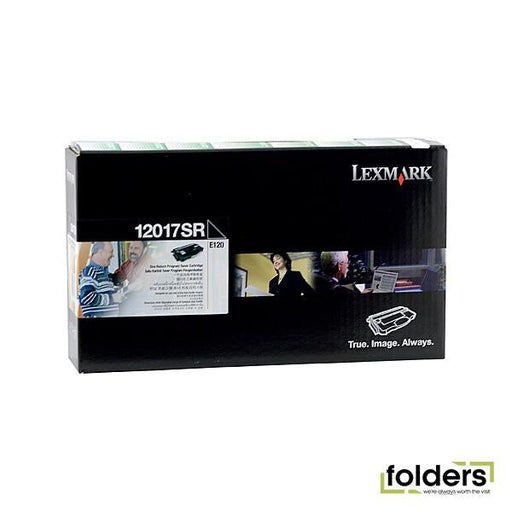 Lexm 12017SR Prebate Toner - Folders