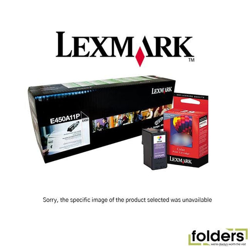 Lexm 603 Black Toner - Folders