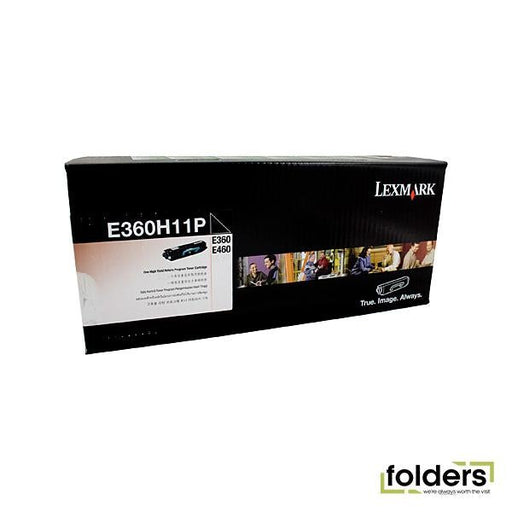 Lexm E360H11P Prebate Toner - Folders