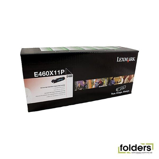 Lexm E460X11P Prebate Toner - Folders