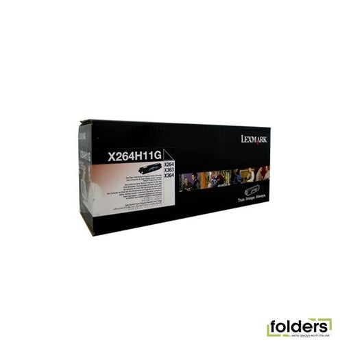 Lexm X264H11G Prebate Toner - Folders