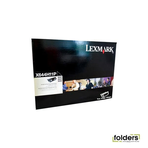Lexm X644X11P Prebate Toner - Folders