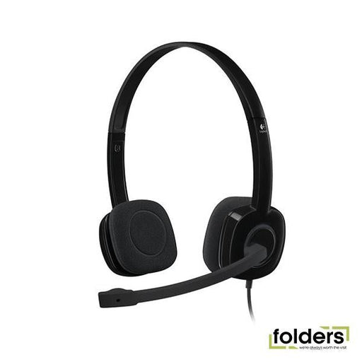 Logitech H151 Stereo Headset - Folders