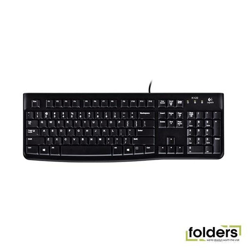 Logitech K120 USB Keyboard - Folders