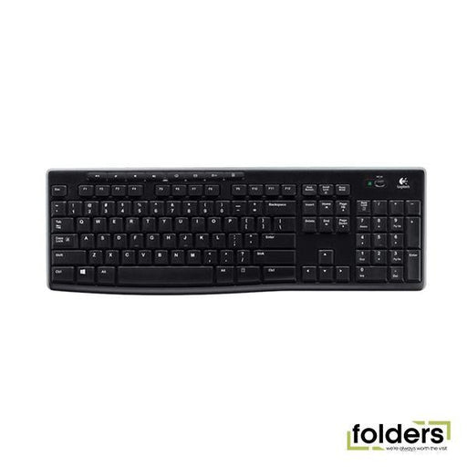 Logitech K270 Wireless Keyboard - Folders