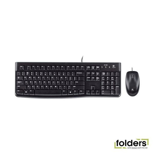 Logitech MK120 USB Desktop Kit ~ Keyboard & Mouse - Folders