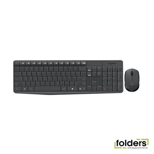 Logitech MK235 Wireless Keyboard and Mouse - Folders