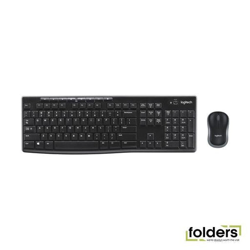 Logitech MK270R Wireless Keyboard and Mouse - Folders