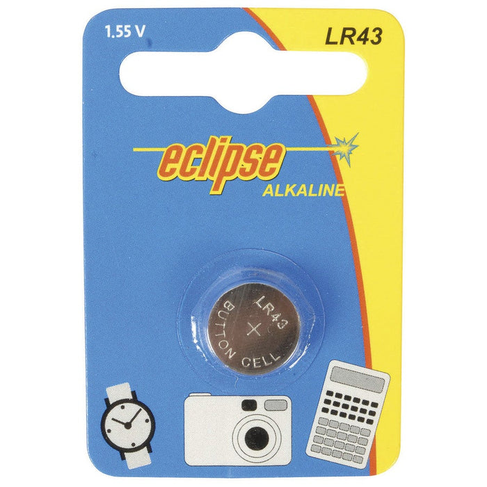 LR-43 Alkaline 1.5V Watch/Game/Camera Battery (186/LR43) - Folders