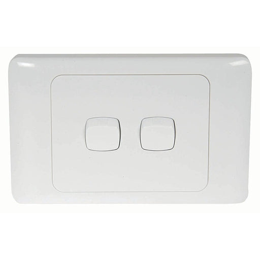 Mains Wall Switch Double - Folders