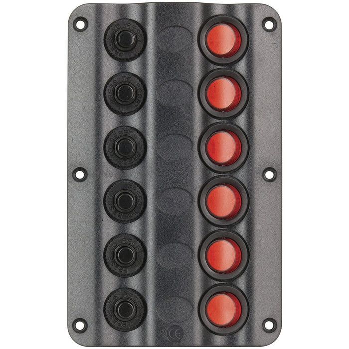 Marine Switch Panel with Circuit Breakers - Folders