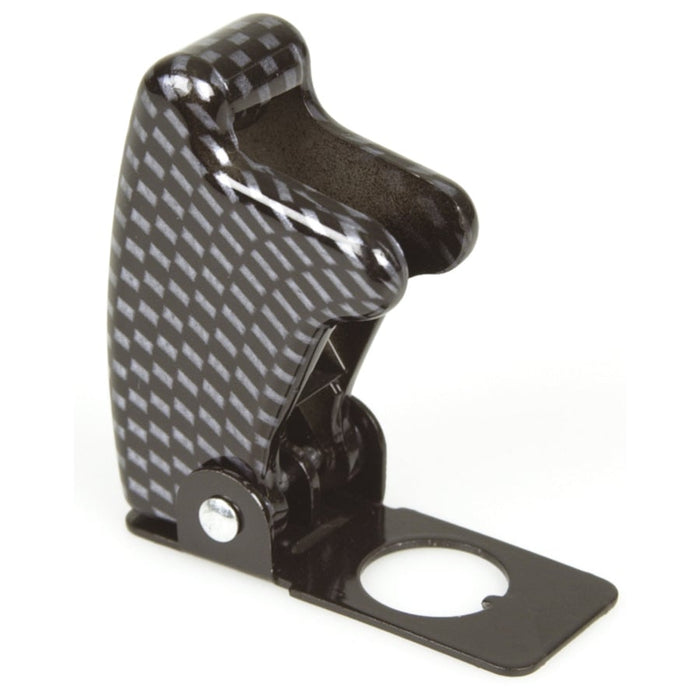 Missile Launch Style Toggle Switch Cover - Carbon Fibre appearance - Folders