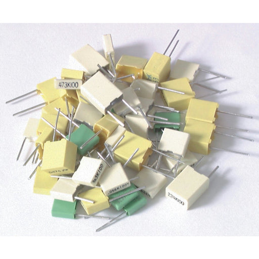 MKT Capacitor Pack - 50 pieces - Folders