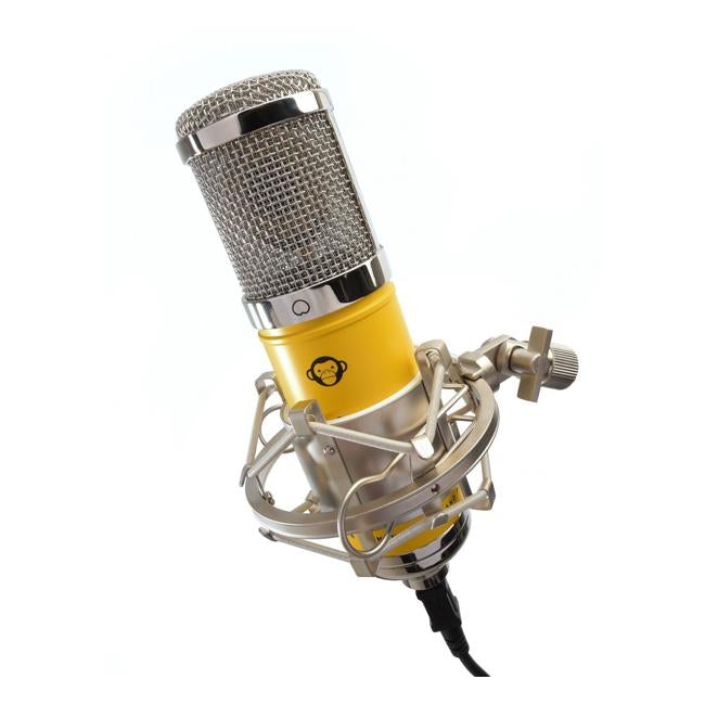 Monkey Banana Hapa USB Microphone in Banana Yellow