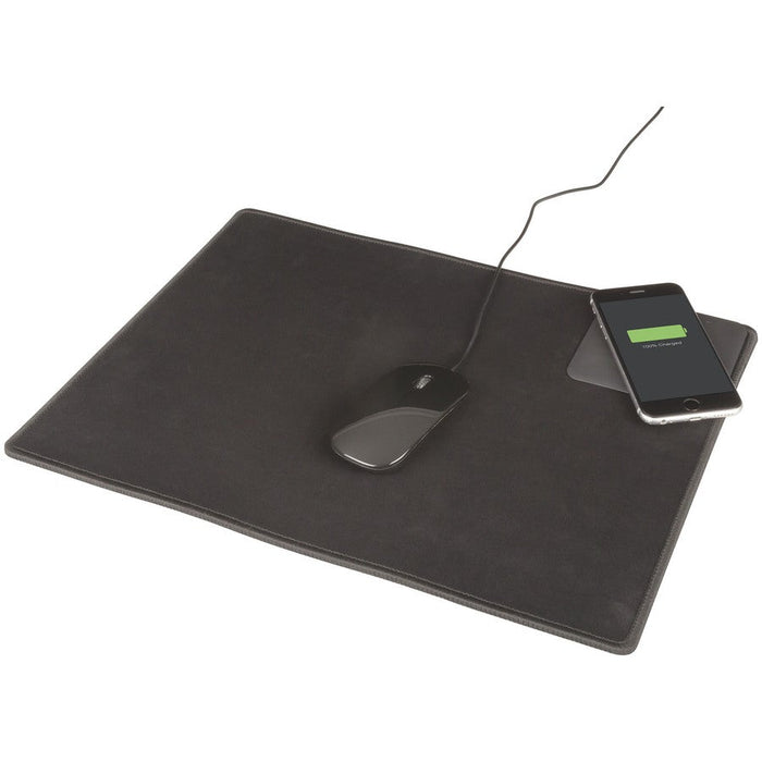 Mouse Pad with Wireless QI Charger - Folders