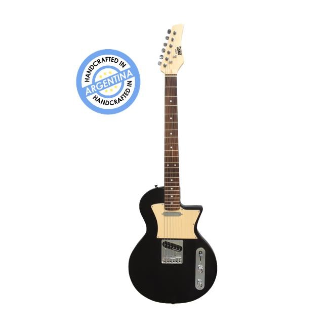 Newen Les Paul electric guitar in black finish