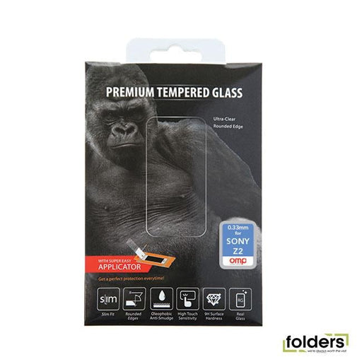 Omp iphone 8/se(2020) premium tempered glass screen protector - Folders