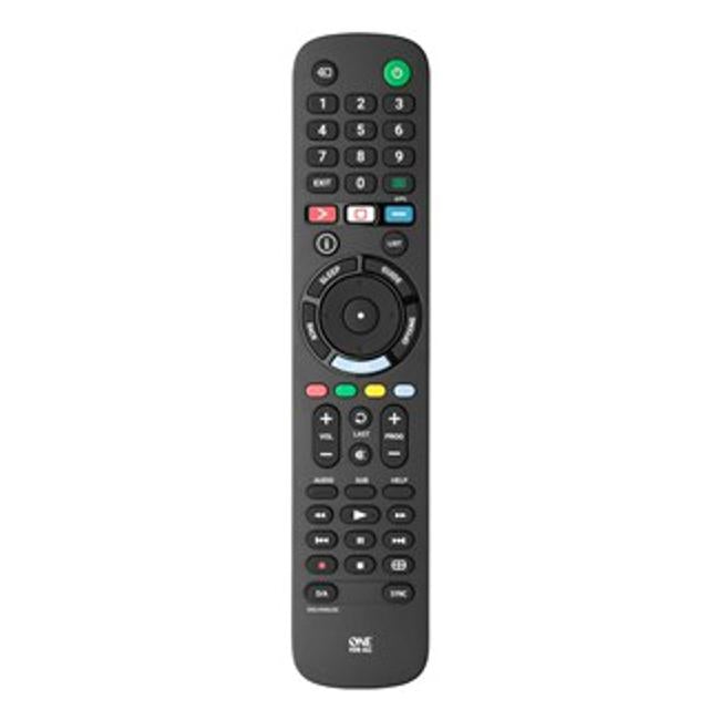 ONE for All Remote To Suit Sony Tv With Net-Tv