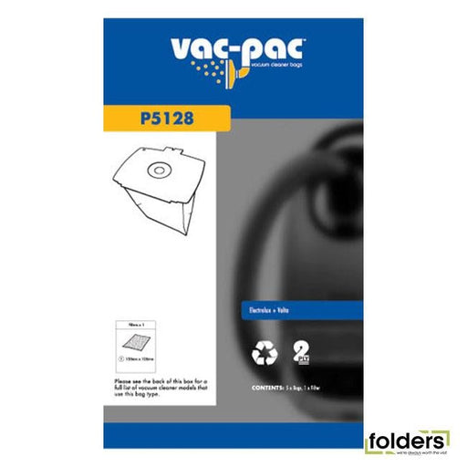 P5128 Vacpac vacuum cleaner bags - Folders