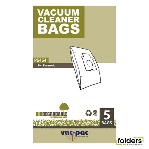 P5454 Vacpac vacuum cleaner bags - Folders