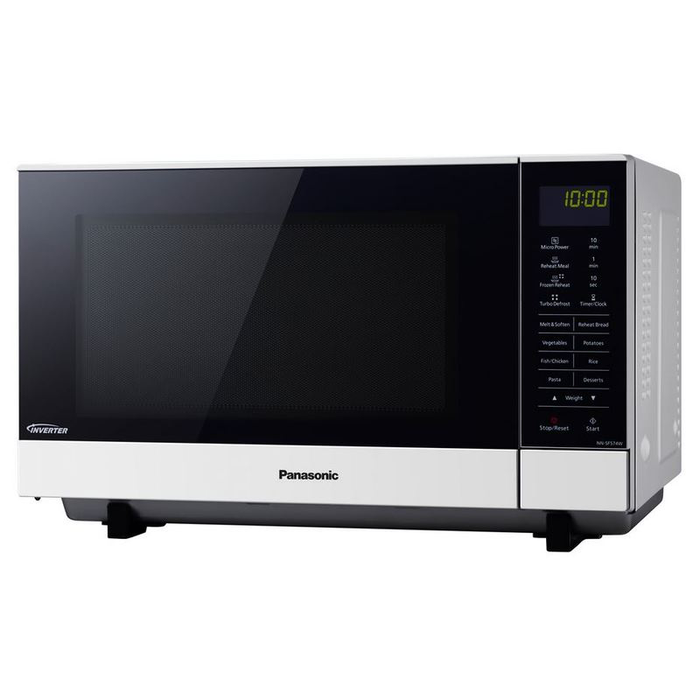 Panasonic 27L Flatbed Inverter Microwave Oven White NNSF564WQPQ - Folders