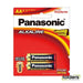 Panasonic AA Alkaline Battery 2 Pack - Folders
