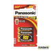 Panasonic AAA Alkaline Battery 8 Pack - Folders