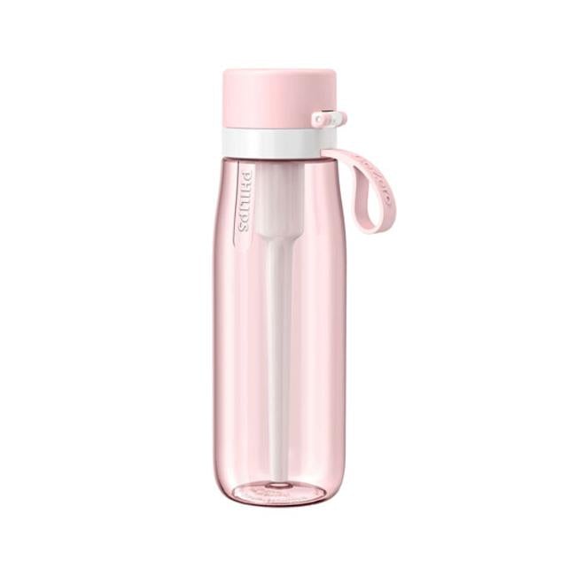 Philips Go Zero Daily Straw Bottle With Daily Filter 680Ml Pink