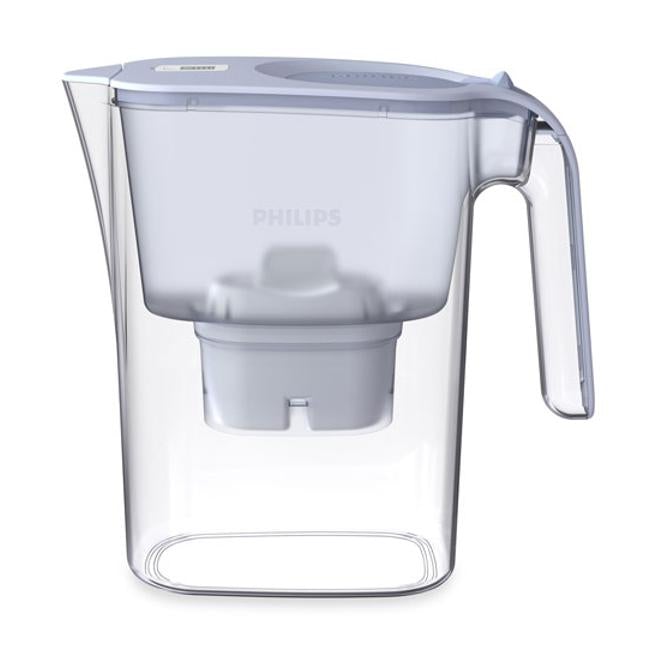 Philips Water Micro X-Clean Filter Jug Square Large 3L Misty Blue