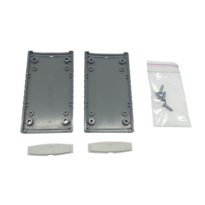Plastic Molded Enclosures Dark Grey ABS - 90 x 50 x 16mm - Folders