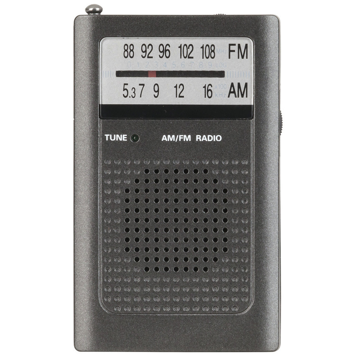 Portable AM/FM Transistor Radio - Folders