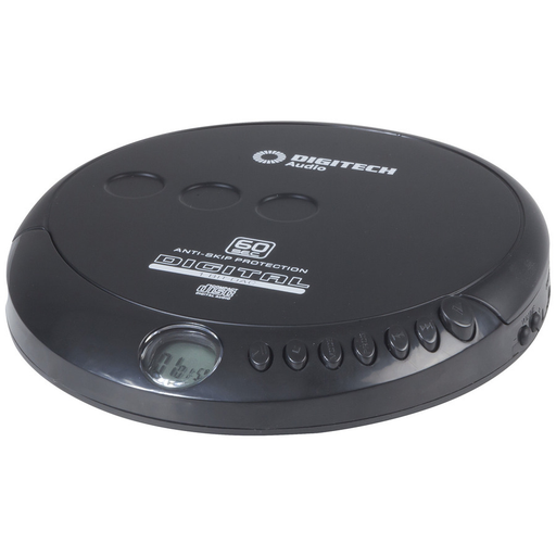 Portable CD Player with 60 sec Anti-Shock - Folders