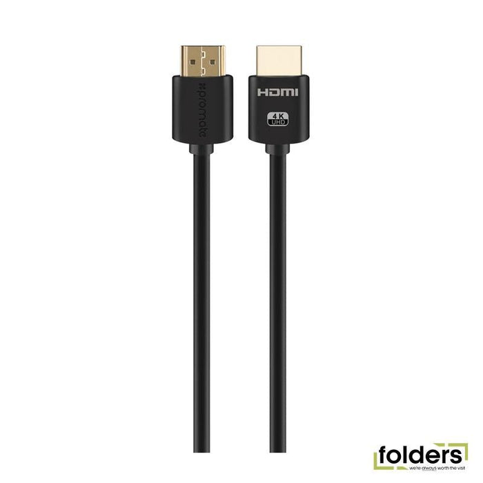 PROMATE 5m 4K HDMI cable. 24K Gold Plated. High-Speed Ethernet. - Folders