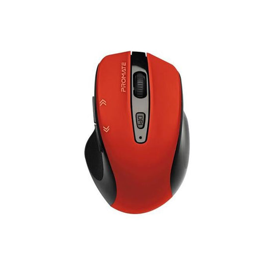 Promate Ezgrip Ergonomic Wireless Mouse With Quick Forward/Back-Folders