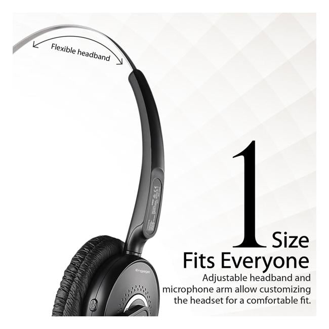 Promate Over Ear Mono Bluetooth Headset With Hd Voice Clarity.-Folders