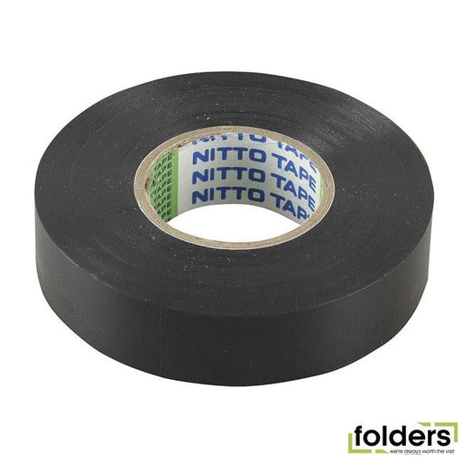 Pvc insulation tape - black -20m - Folders