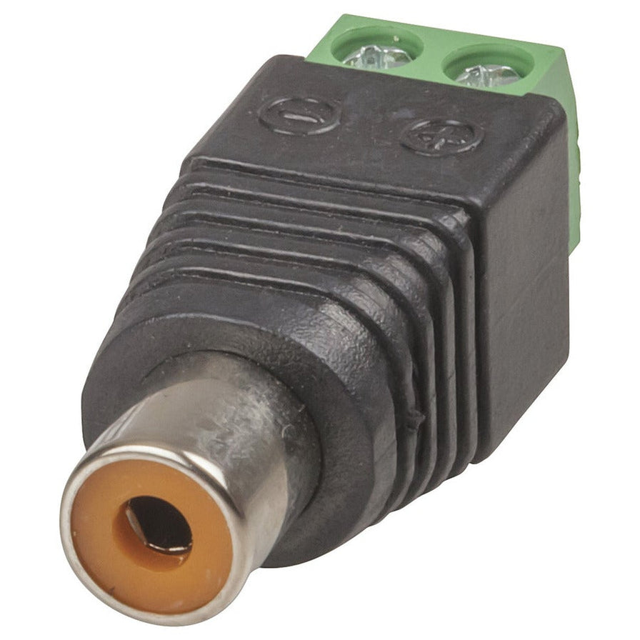 RCA Socket with Screw Terminals - Folders