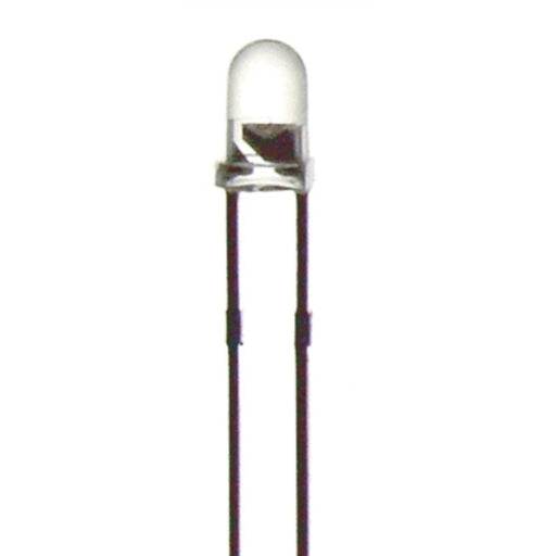 Red 3mm LED 7200mcd Round Clear - Folders