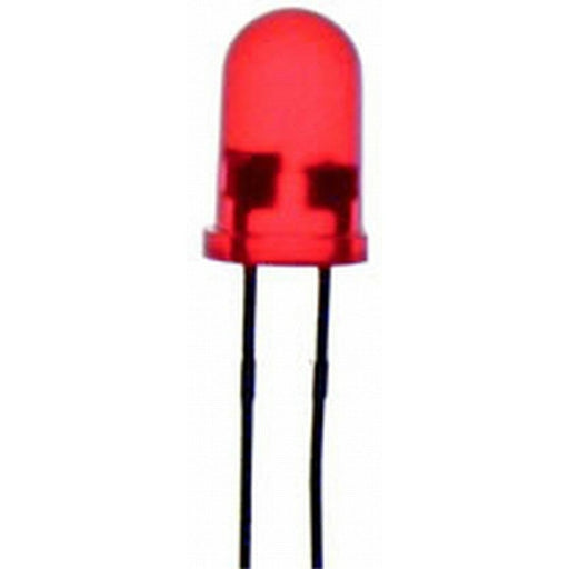 Red 5mm LED Flashing 50mcd Round Diffused - Folders
