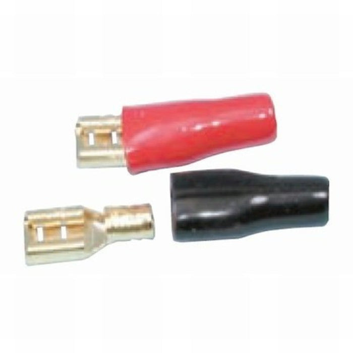 Red & Black Gold Spade QC Lugs Pack - Folders