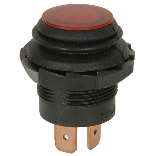 Red Momentary IP65 Pushbutton Switch - Folders