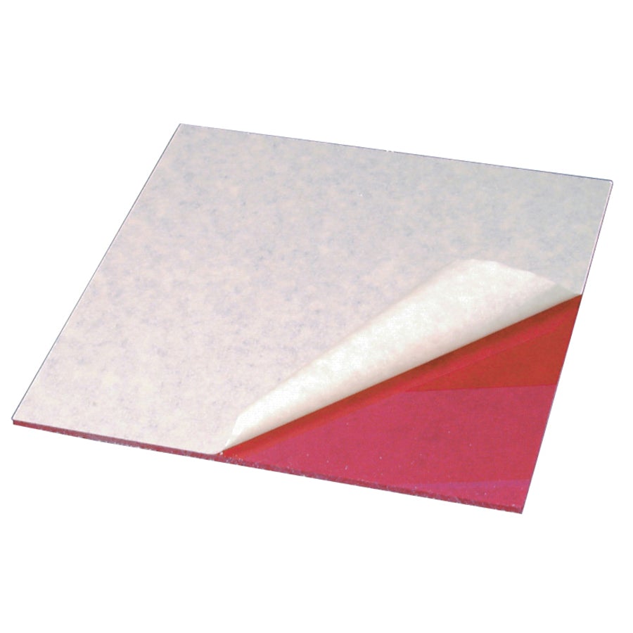 Red Perspex - 195 x 195 x 3mm - Folders
