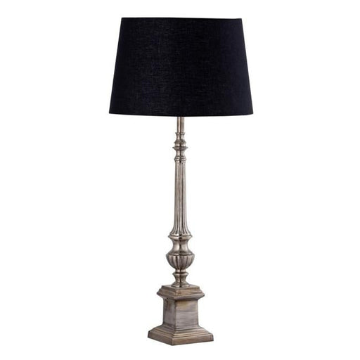 Rembrandt Antique Silver Table Lamp & Shade GA2023-Folders