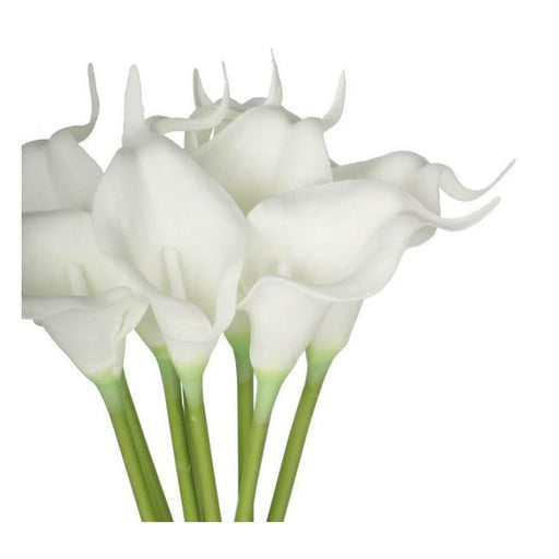 Rembrandt Artificial Flowers  - White Calla Lilies SE2307-Folders