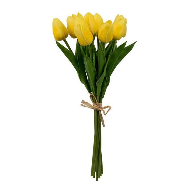 Rembrandt Artificial Flowers - Yellow Tulips SE2309-Folders