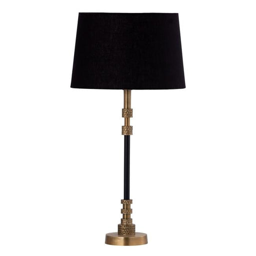 Rembrandt Brass Antiqued Table Lamp and Shade GA2029-Folders