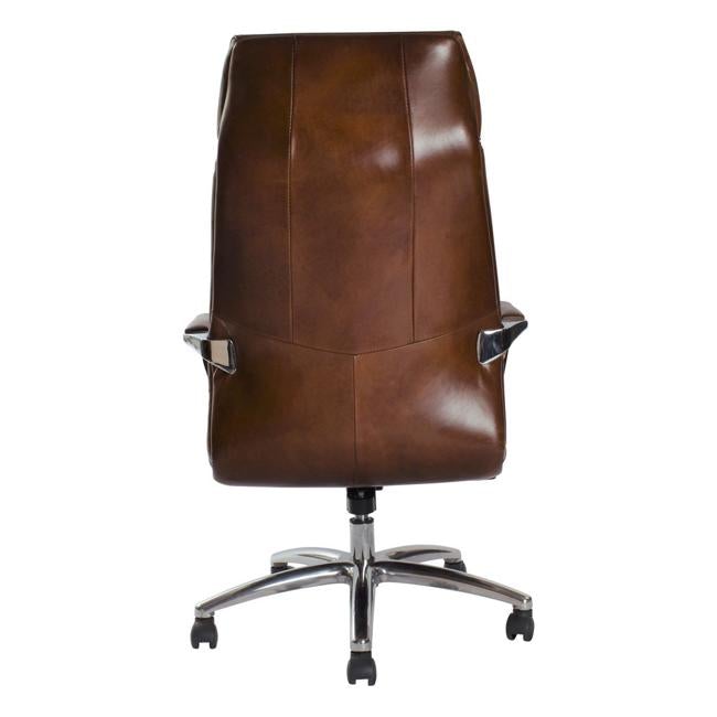 Rembrandt Gm Adjustable Desk Chair - Vintage Cigar Brown AF2272-Folders